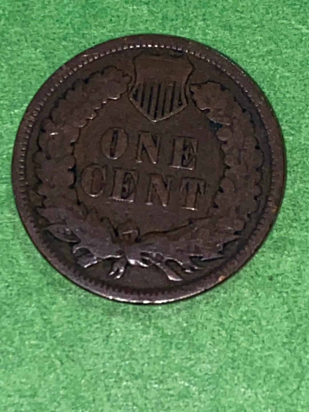 1896 Indian Head Penny - One Cent Coin - photo 2