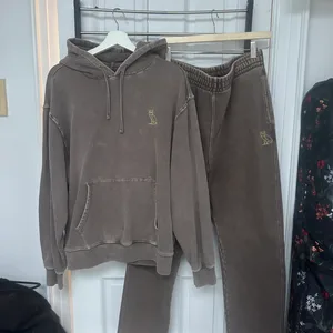 OVO Hoodie and Sweatpants Set - Brown
