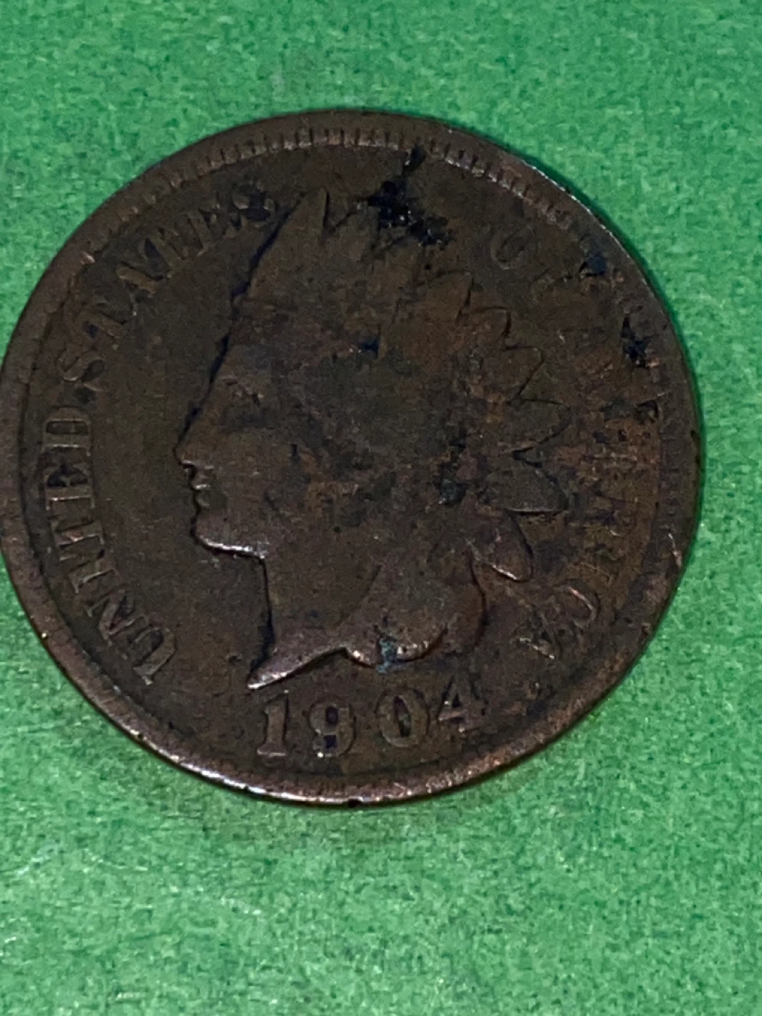 1904 Indian Head Cent