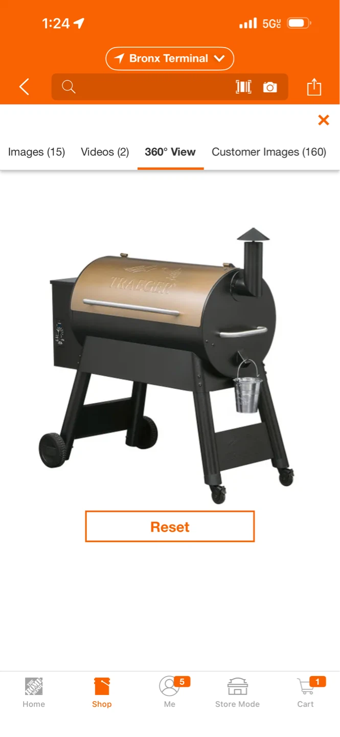 Traeger Pro 34 Pellet Grill and Smoker in Bronze - photo 2