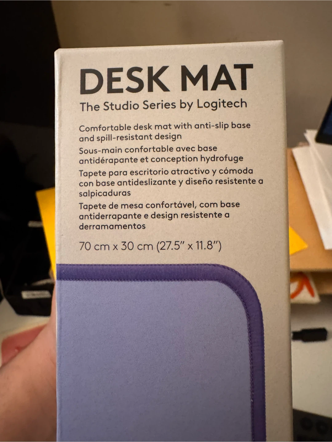 SEALED Logitech Desk Mat - Purple