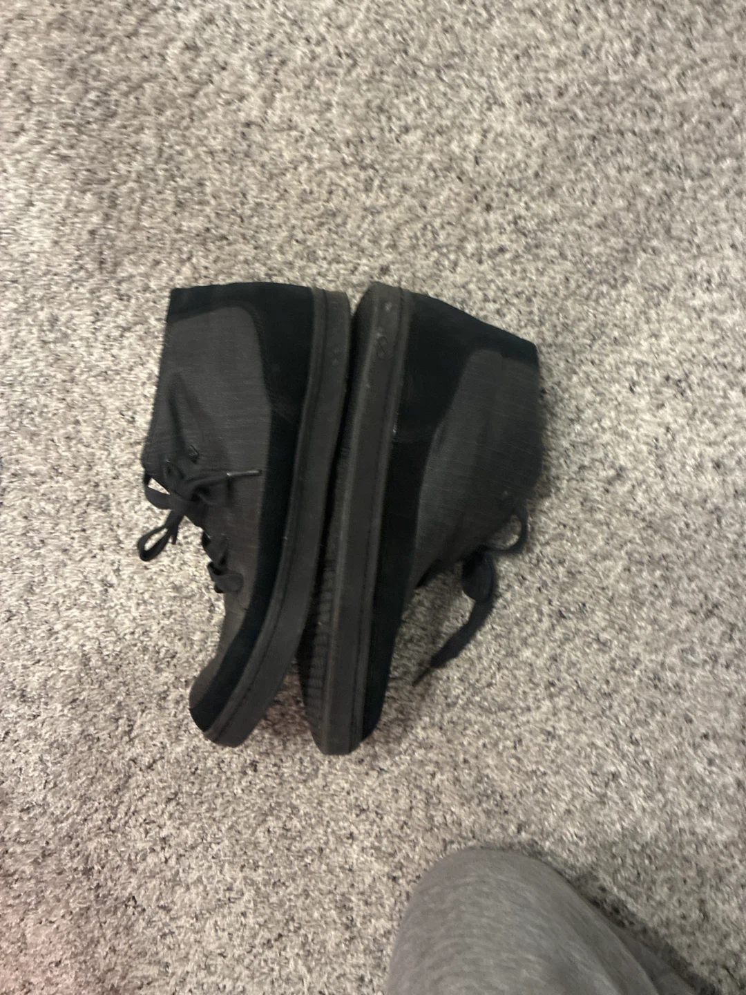 Black Mid-Top Sneakers - photo 3