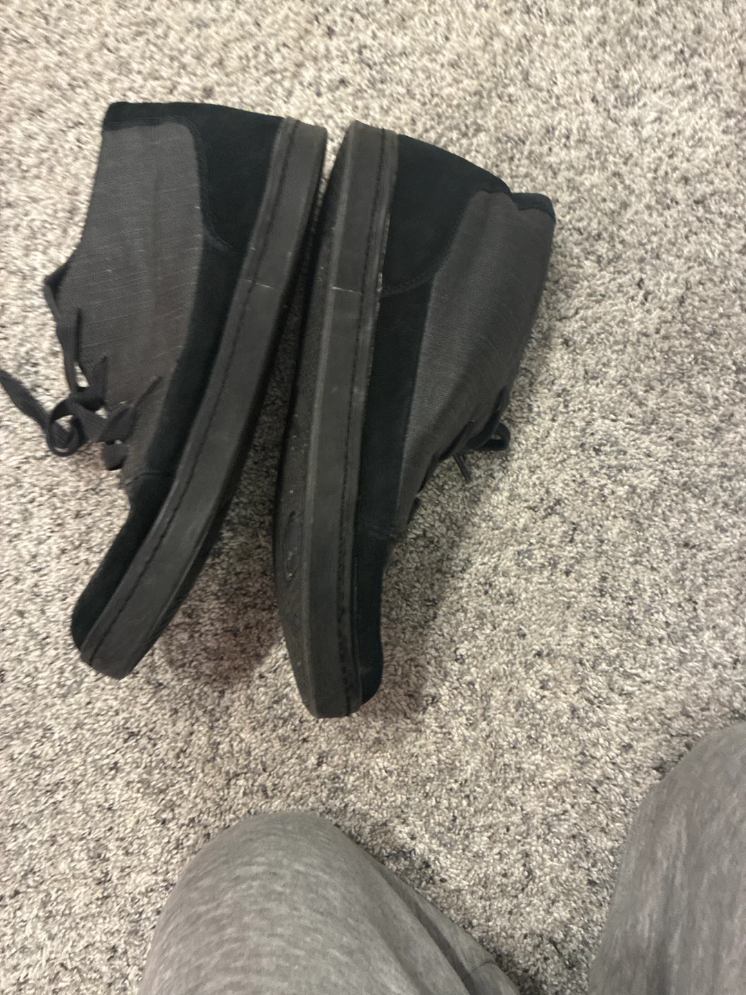 Black Mid-Top Sneakers - photo 2