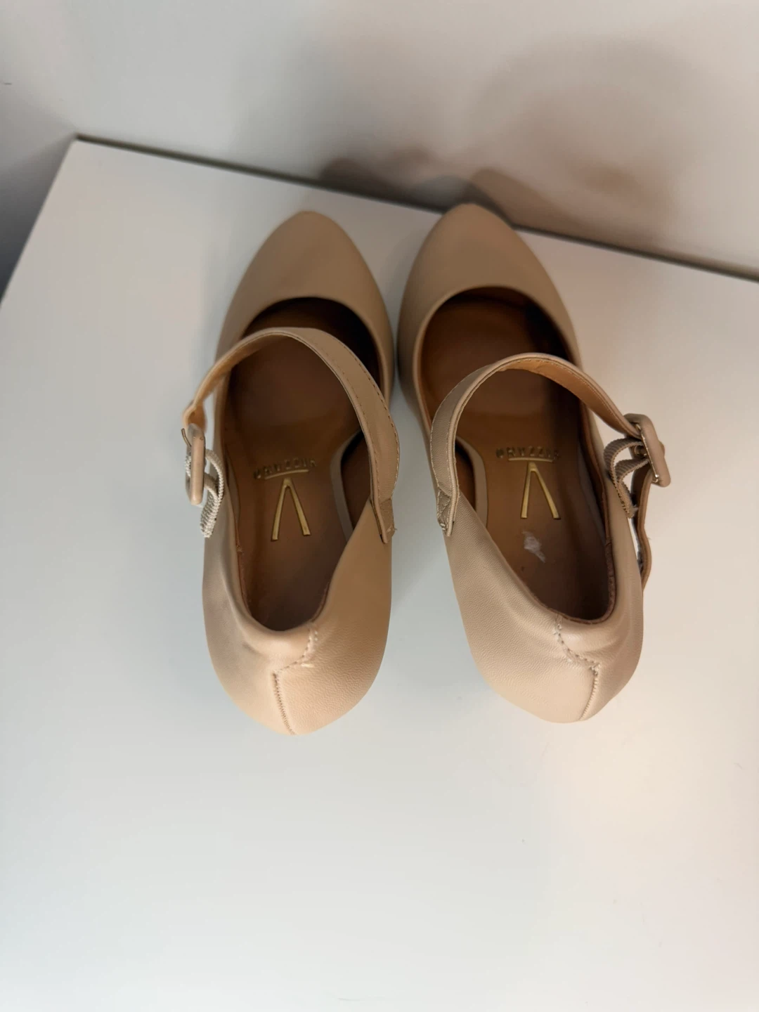 Vizzano Mary Jane Heels - Beige - photo 3