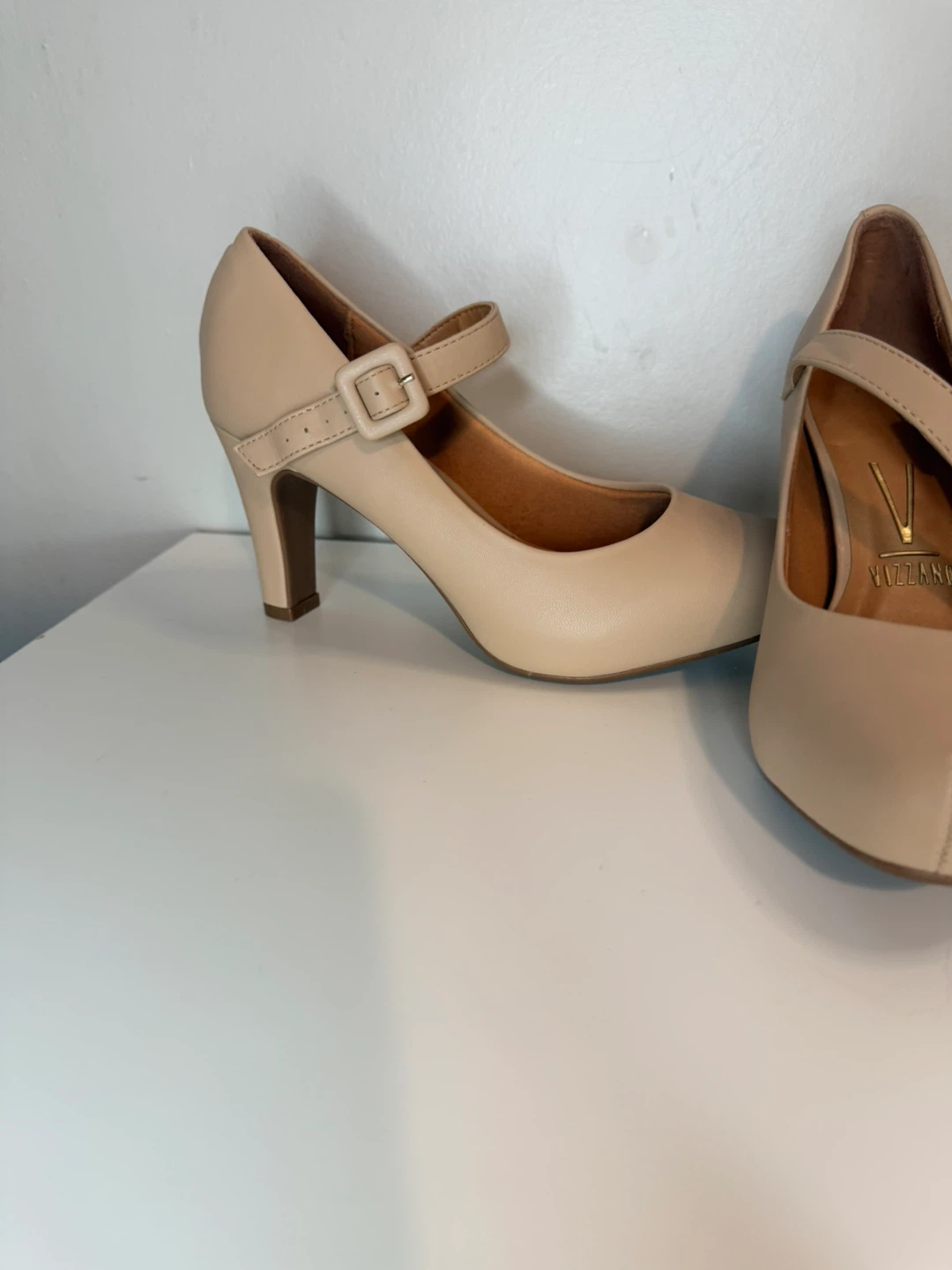 Vizzano Mary Jane Heels - Beige - photo 2