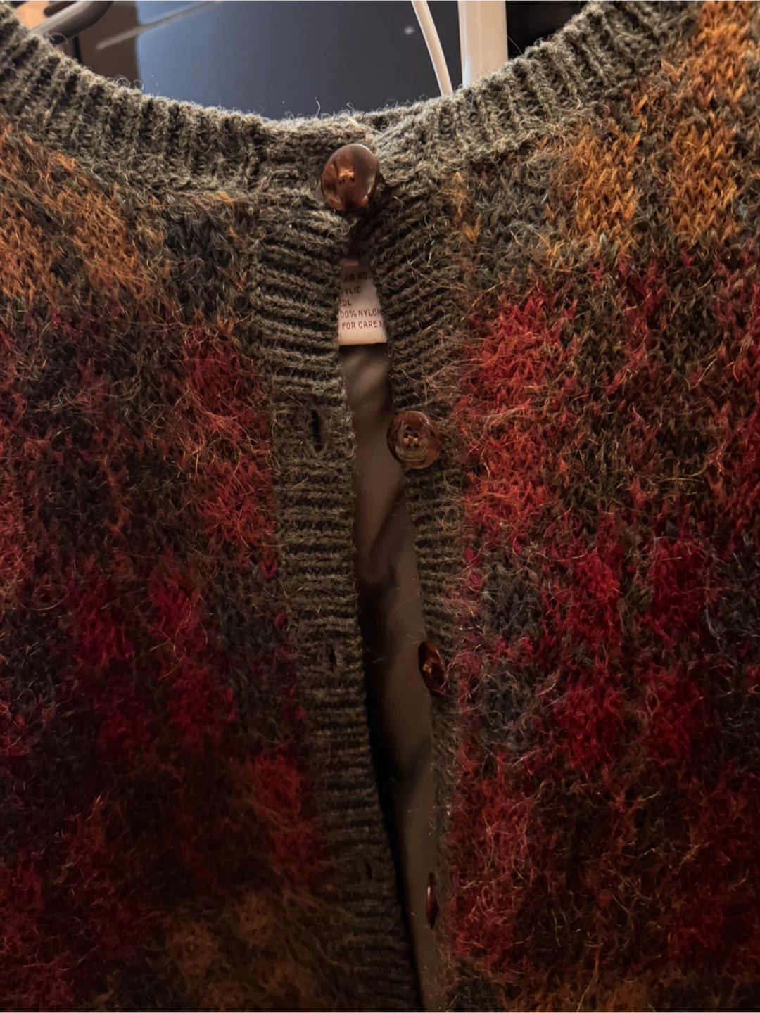 Vintage Susan Bristol Women's Mohair Blend Cardigan Size M - photo 2