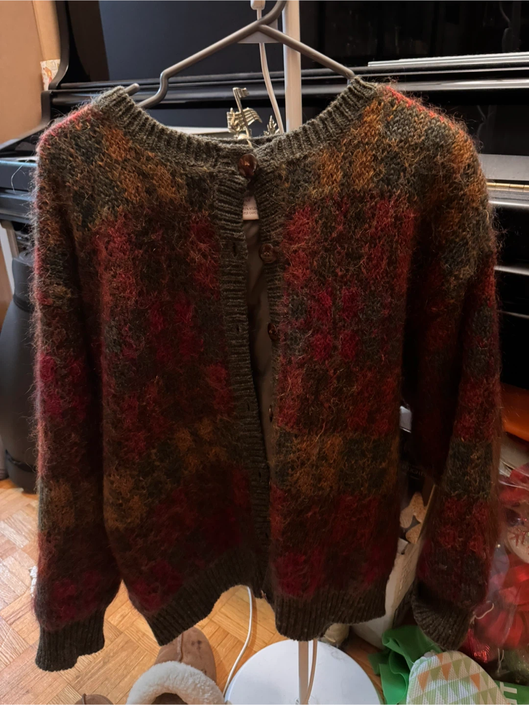 Vintage Susan Bristol Women's Mohair Blend Cardigan Size M - photo 4