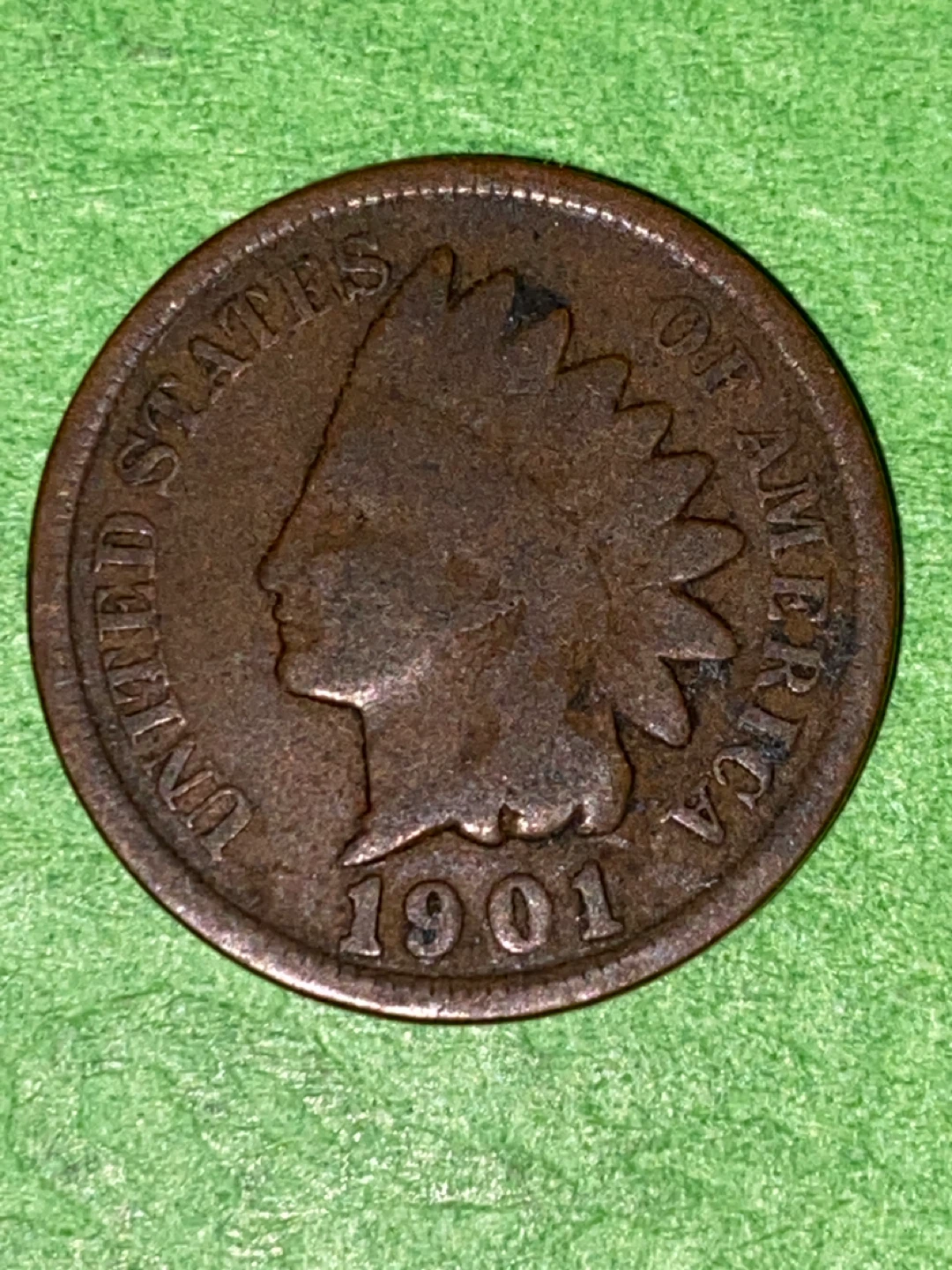 1901 Indian Head Penny