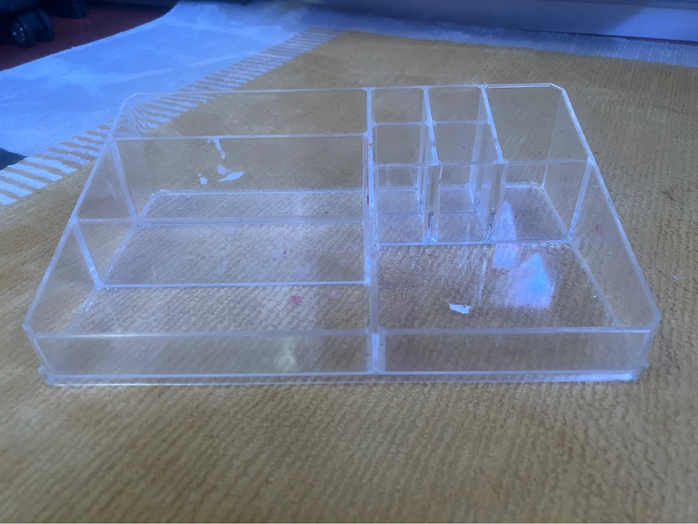 Clear Acrylic Makeup Organizer Holder