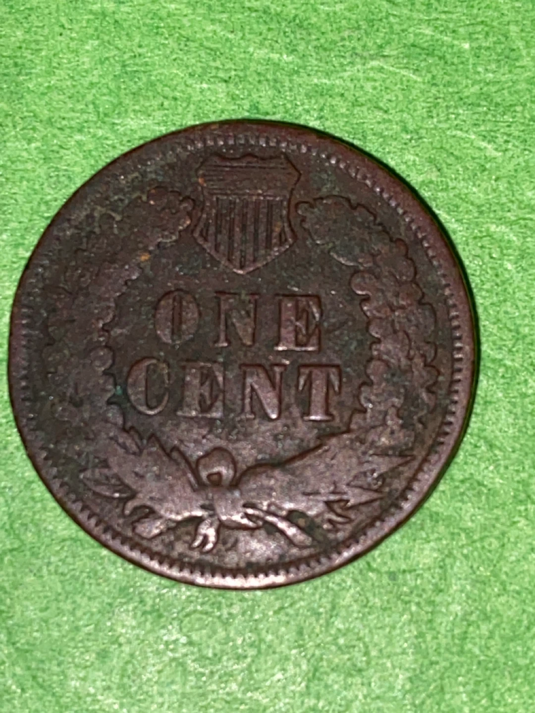 1907 Indian Head Penny - One Cent Coin - photo 2