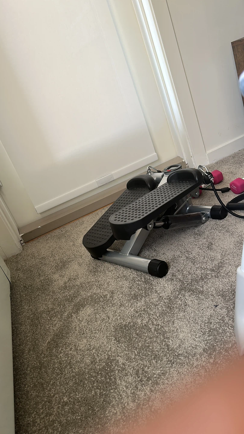 Mini Stepper with Resistance Bands