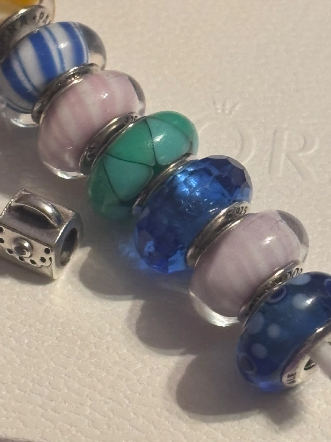 Pandora Sterling Silver Charm Bracelet Beads - photo 3
