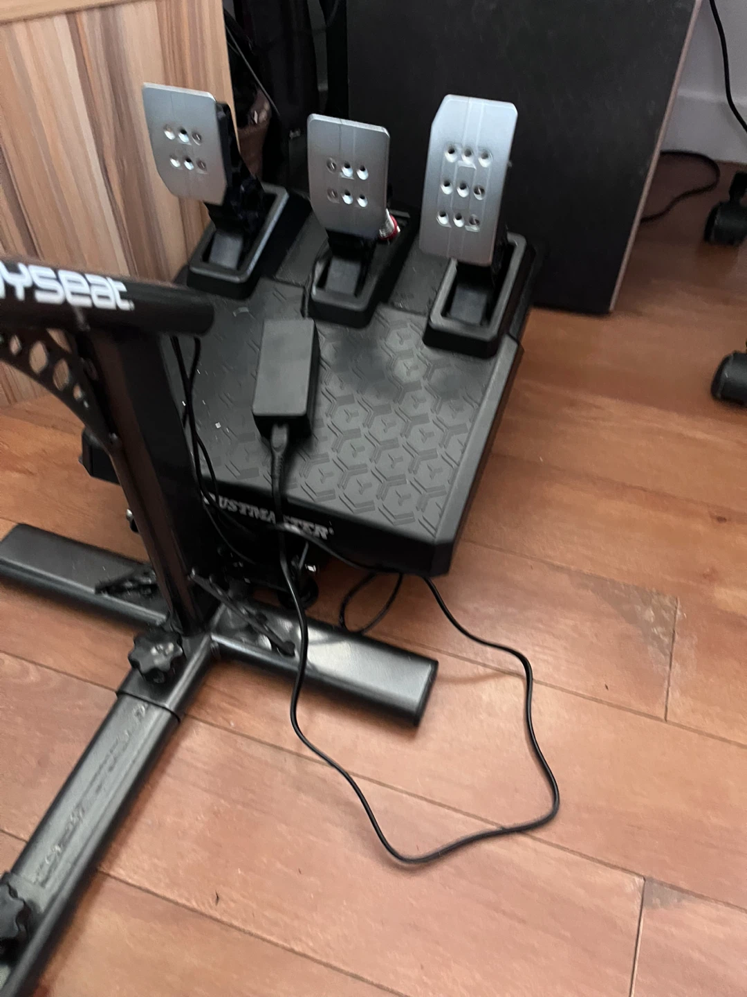 Playseat Evolution Gaming Chair with Thrustmaster Pedals & Wheel - photo 3