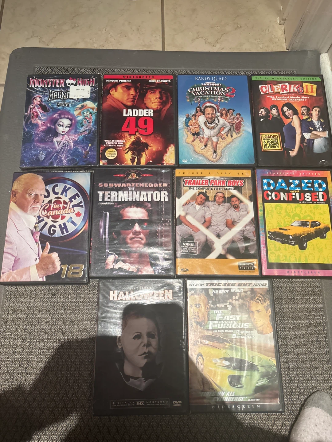 Collection of 16 DVDs
