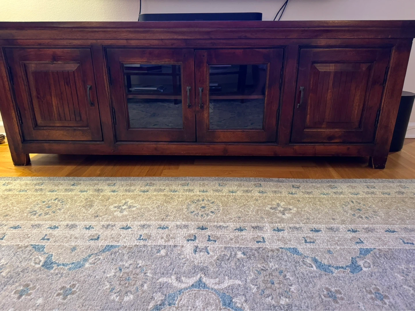 Wooden Media Console