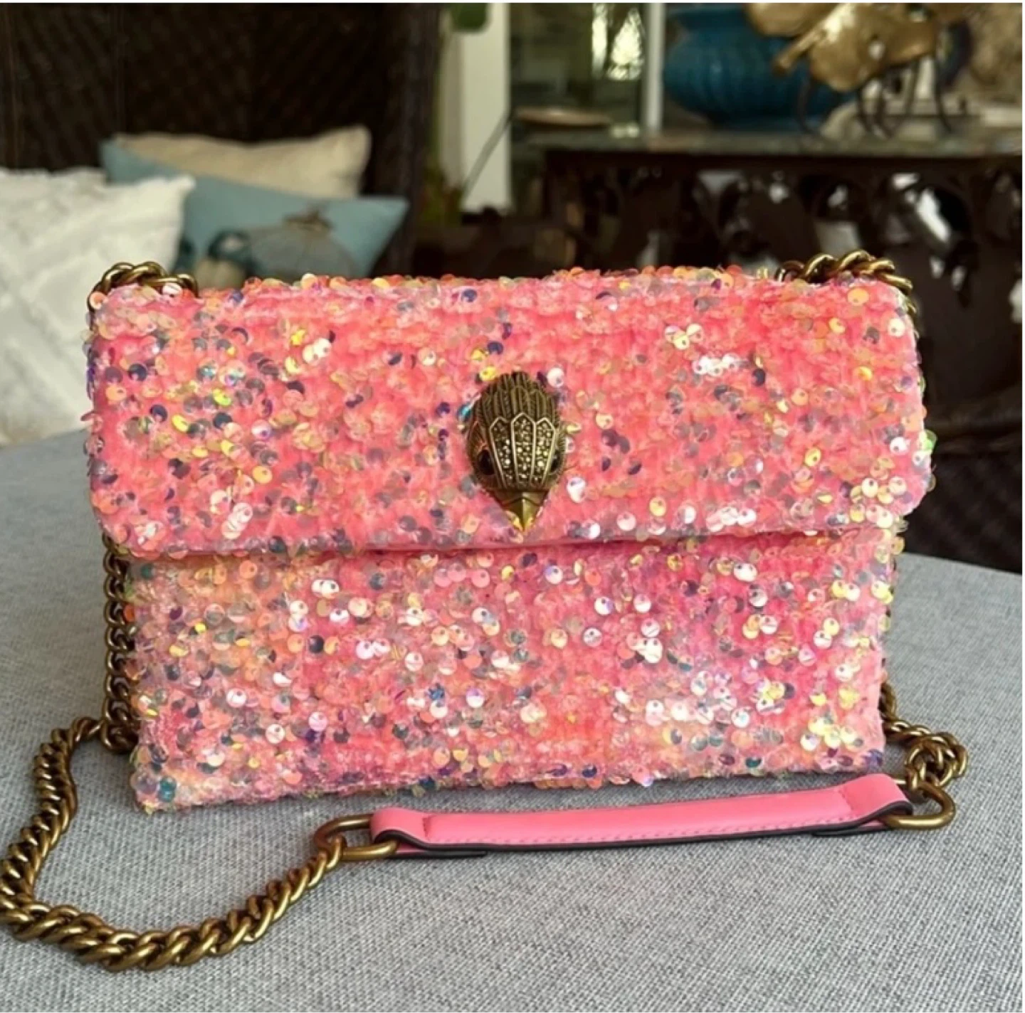 Kurt Geiger London Sequin Shoulder Bag