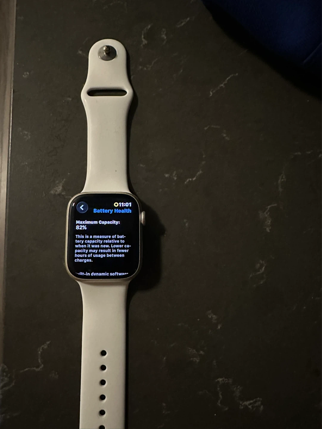 Apple Watch Series 7 (White Sport Band) - photo 5