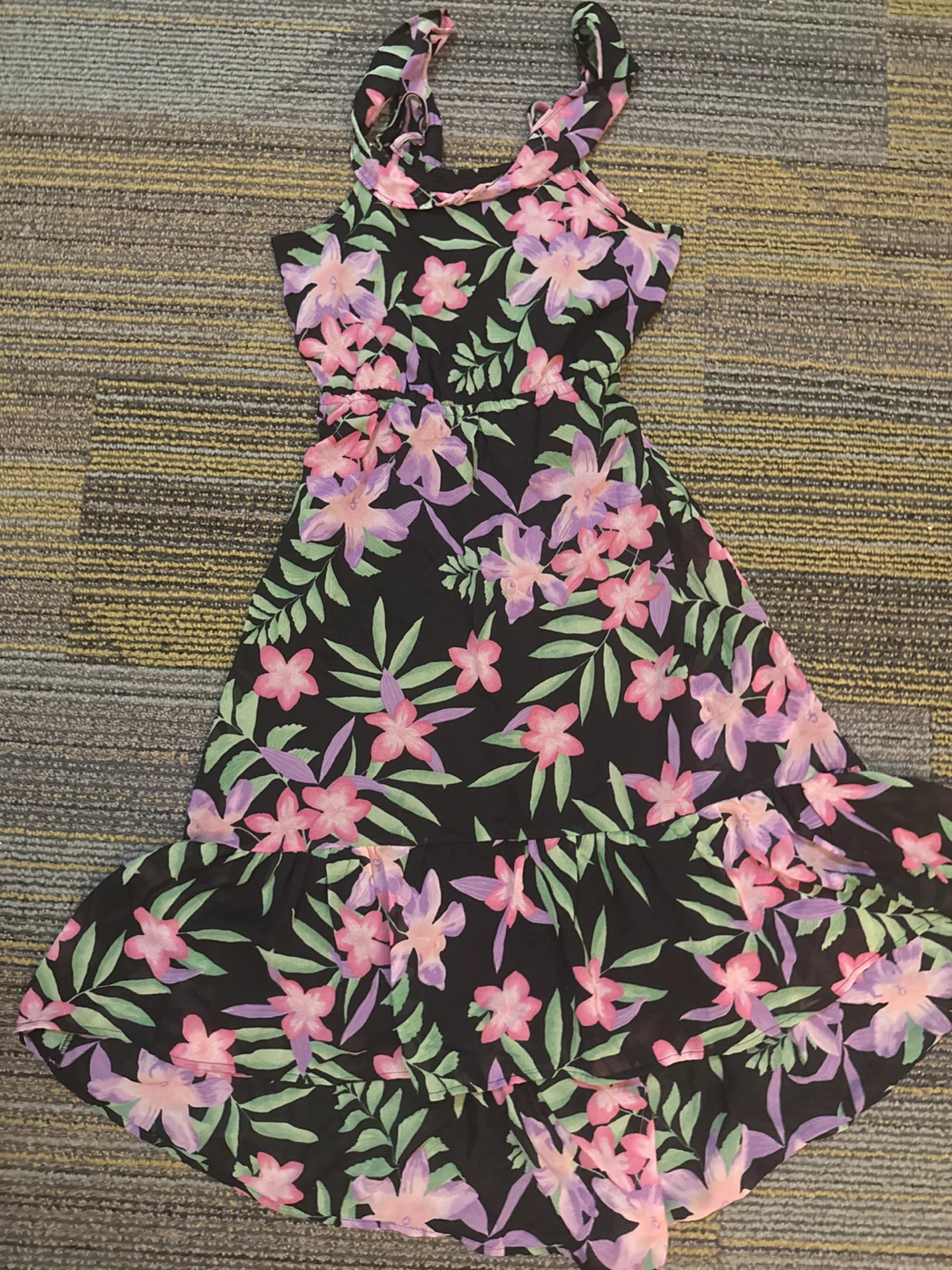 Black Floral Sundress - photo 2