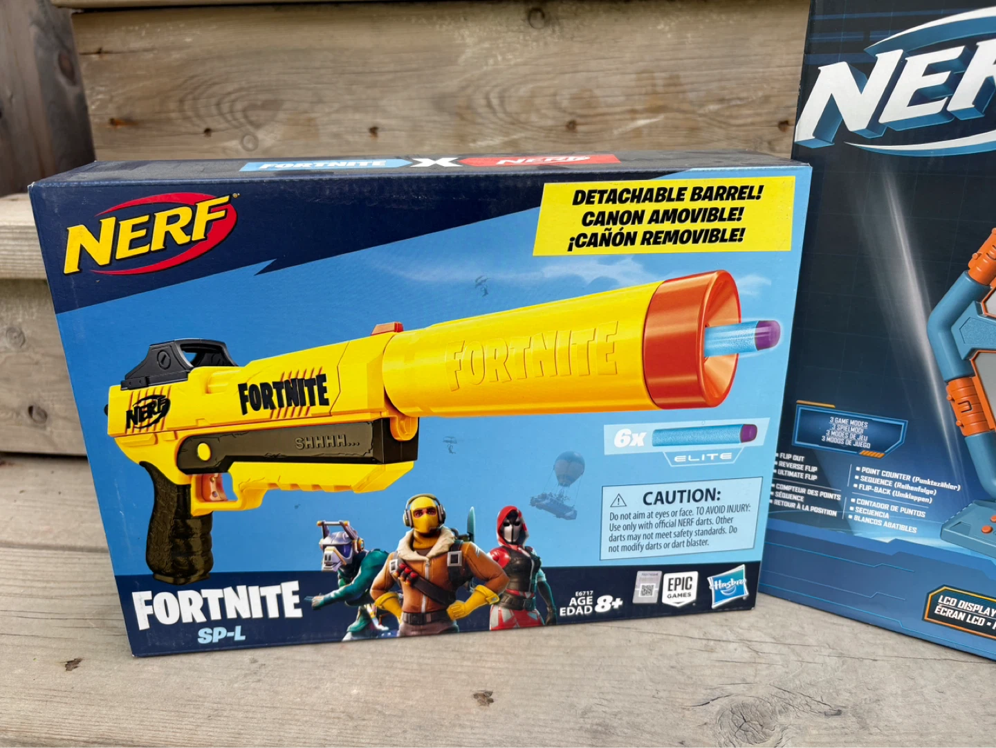 🔥 Nerf Fortnite SP-L Blaster & Digital Flip Target - photo 2