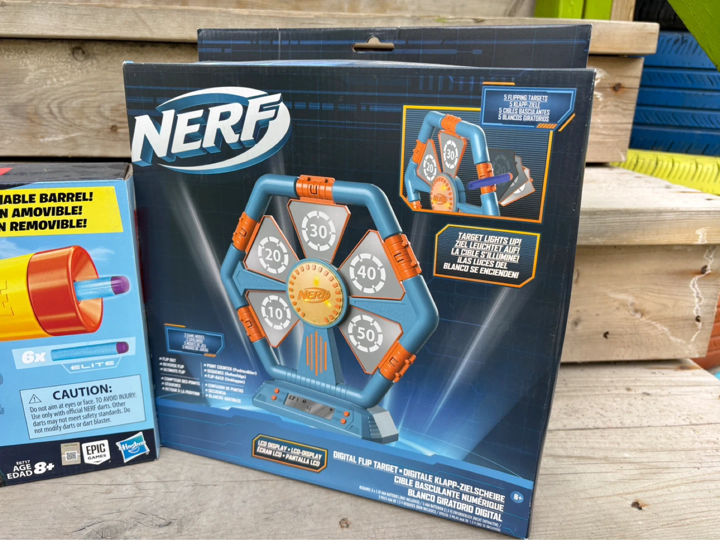 🔥 Nerf Fortnite SP-L Blaster & Digital Flip Target - photo 3