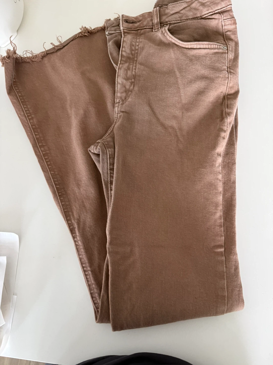 Garage Brown Flare Jeans Size 26 - photo 3
