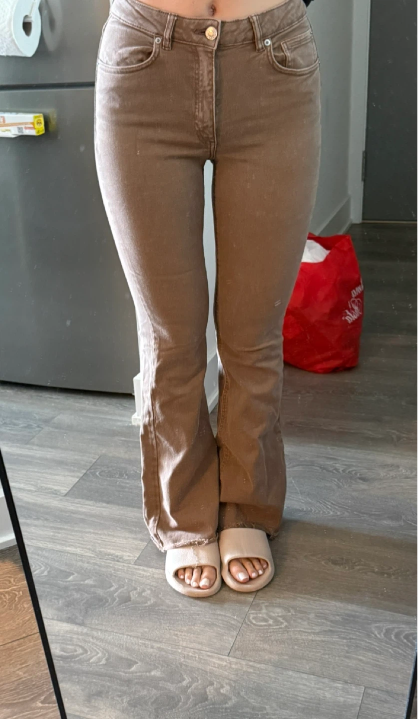 Garage Brown Flare Jeans Size 26