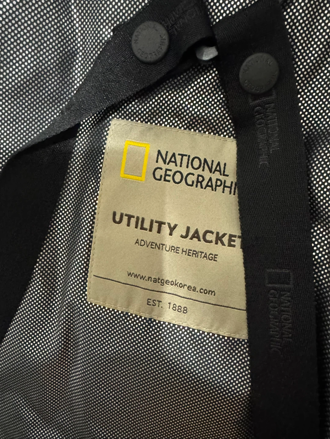 National Geographic Utility Jacket Black - photo 4