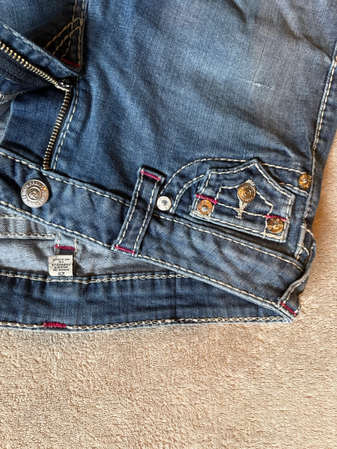 True Religion Women's Blue Jeans Size 29 - photo 2