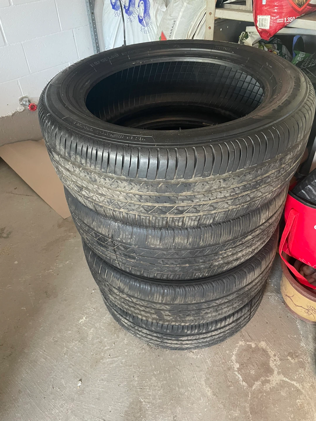 Set of 4 Tires 225/55R18 98H M+S - photo 2