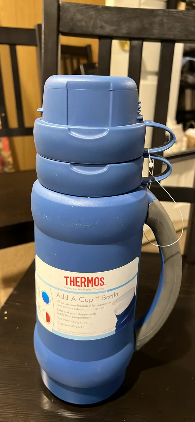 Thermos Add-A-Cup Insulated Bottle 32 oz