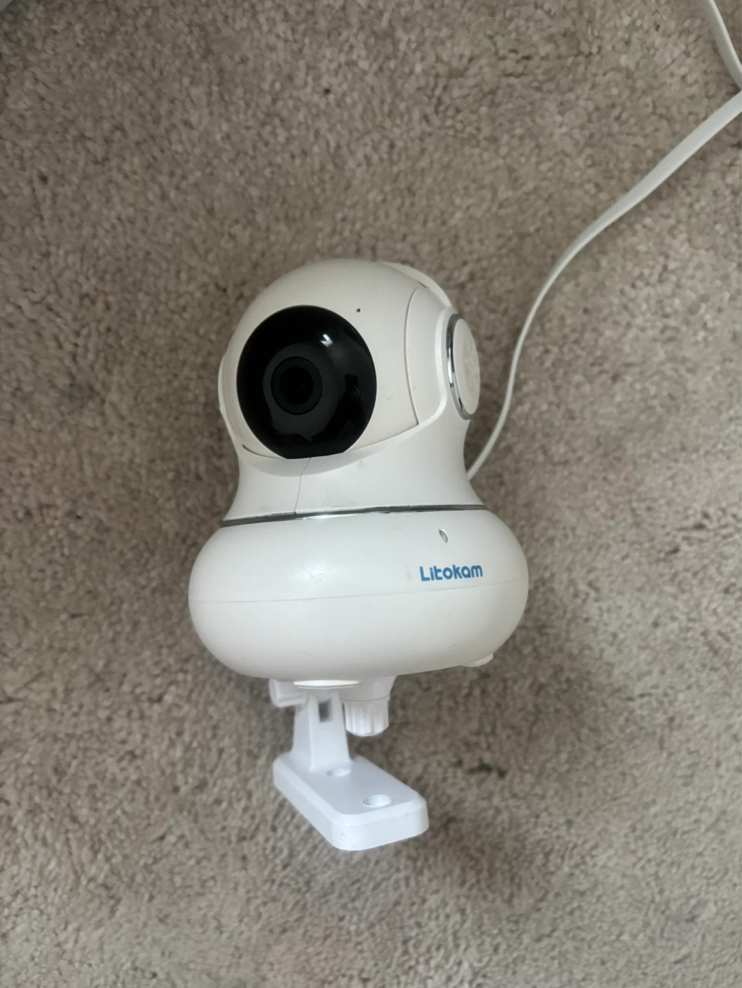 Litokam White Security Camera