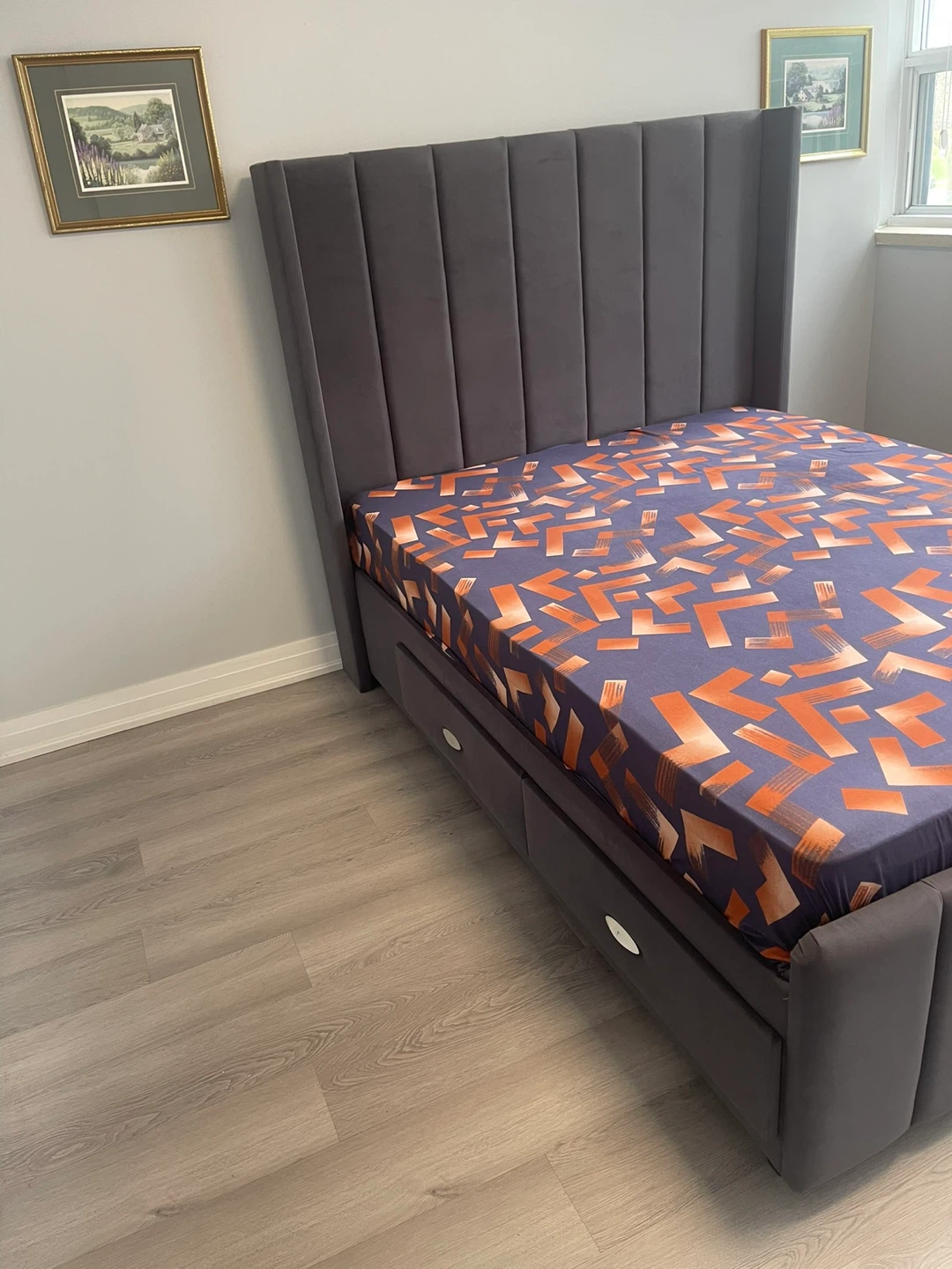 Customer made queen bed - photo 3