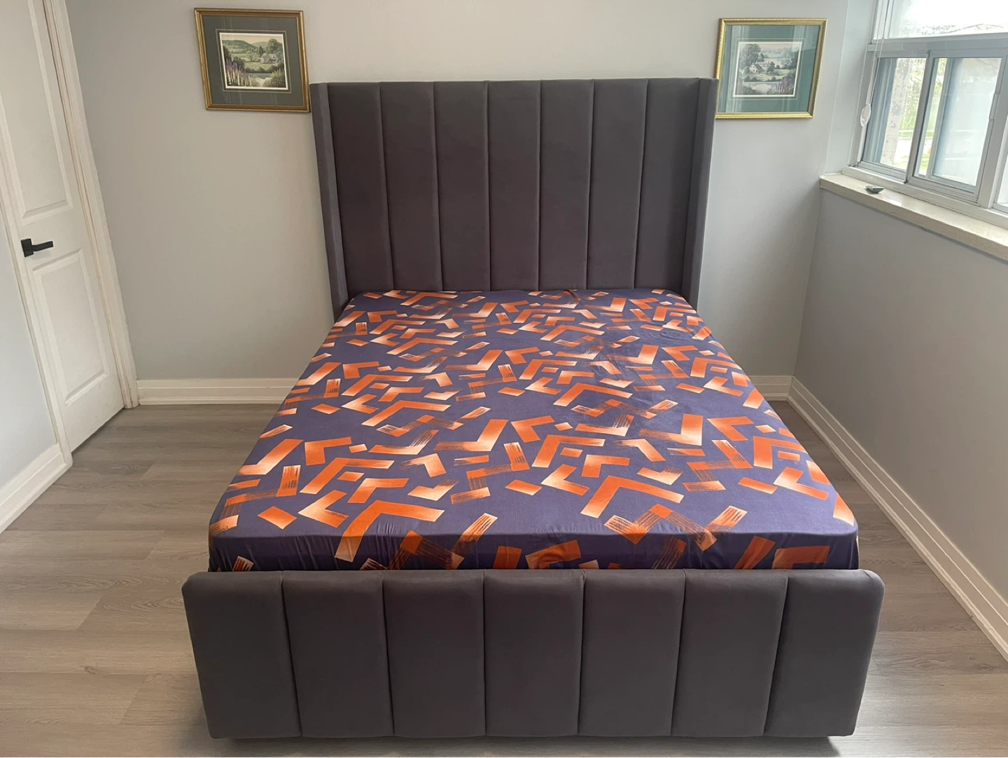 Customer made queen bed