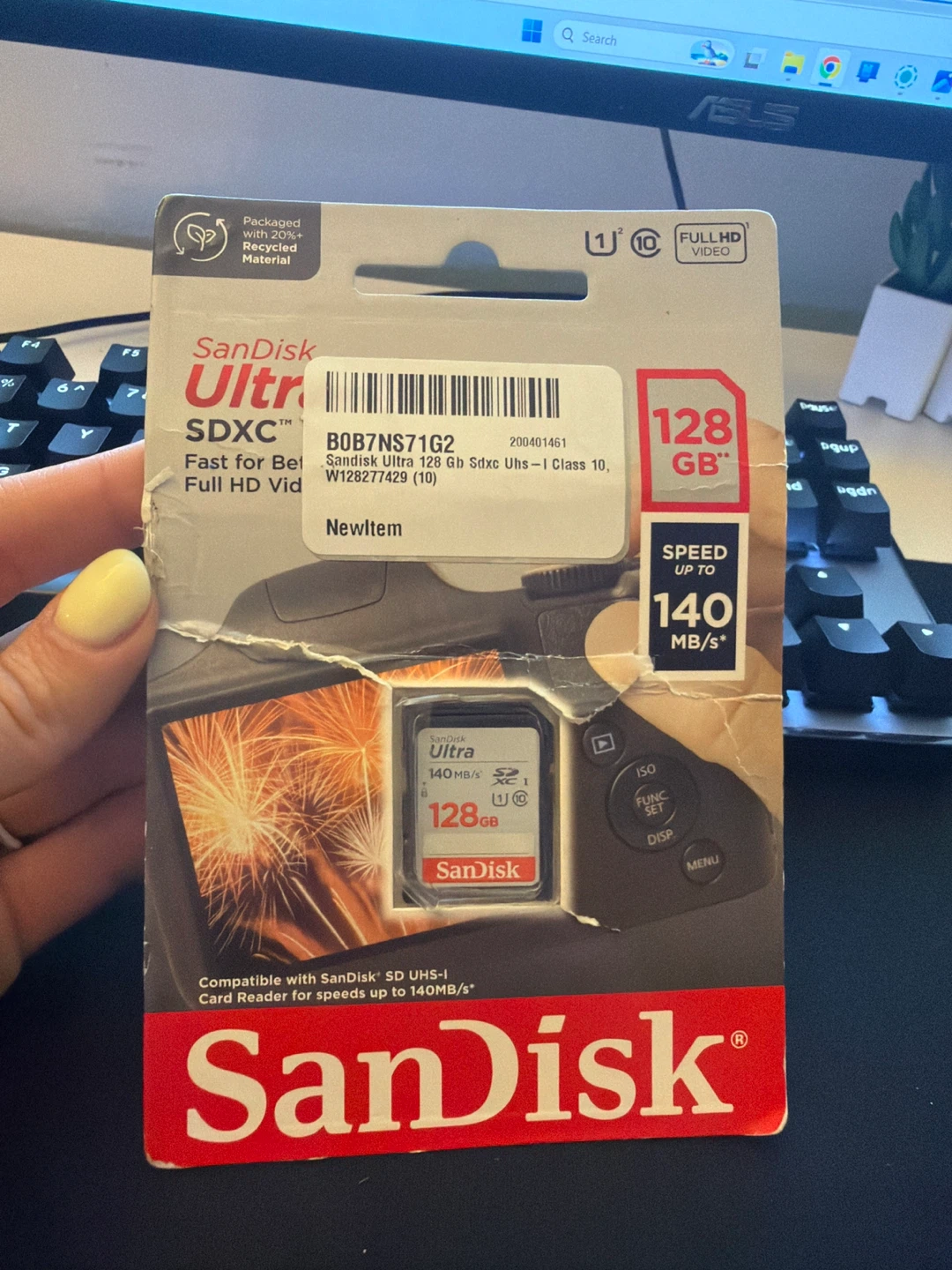 SanDisk Ultra 128GB SDXC UHS-I Card