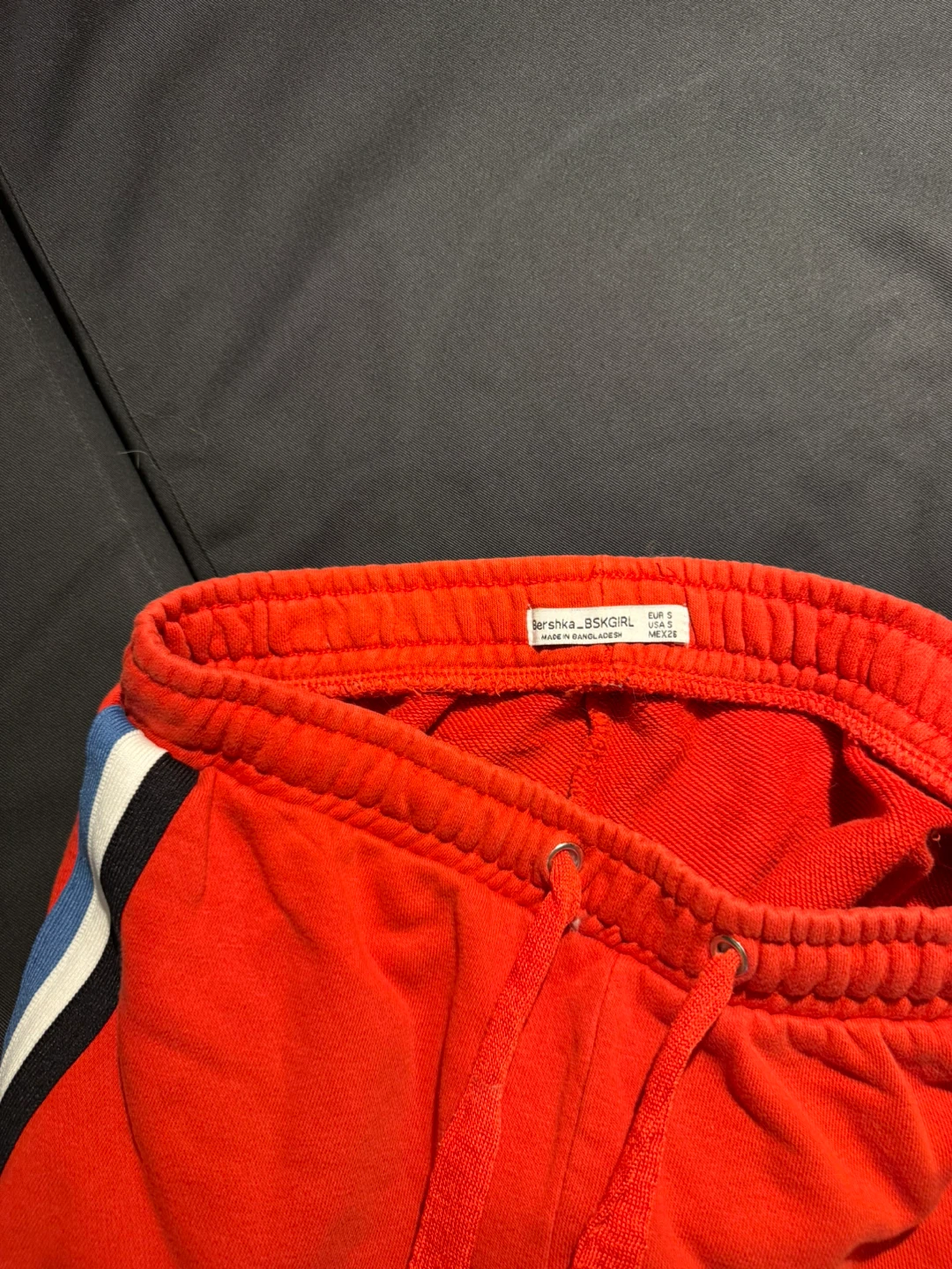 Bershka Red Athletic Shorts Size S - photo 3