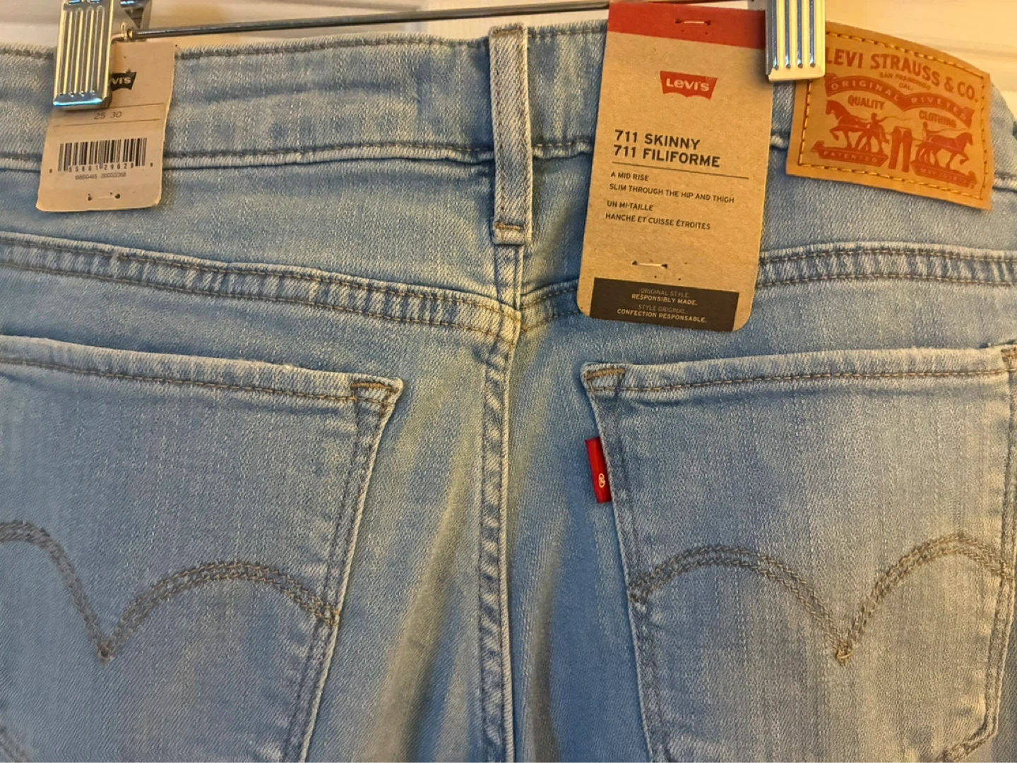 Levi's 711 Skinny Jeans - photo 2