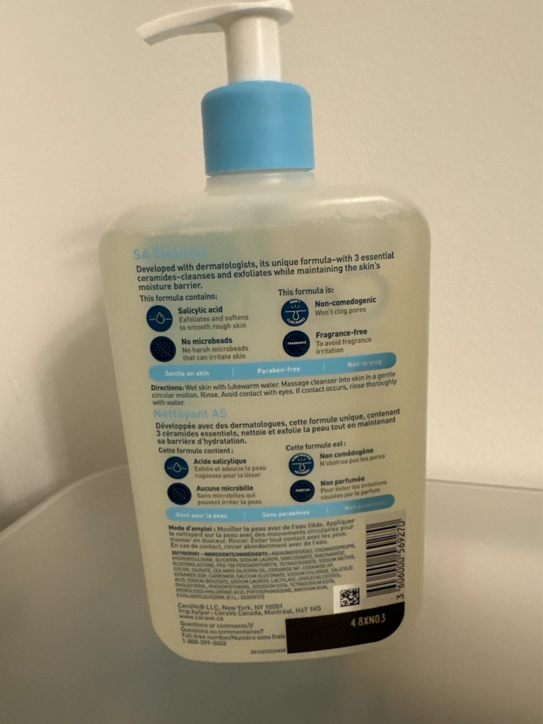 CeraVe SA Cleanser Value Size 473 mL - photo 2