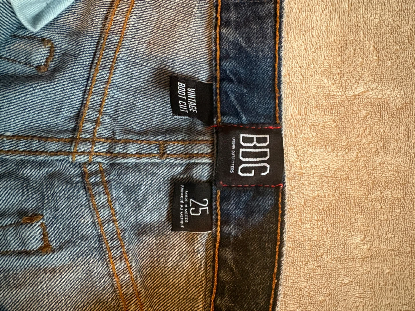 BDG Urban Outfitters Vintage Boot Cut Jeans Size 25 - photo 2