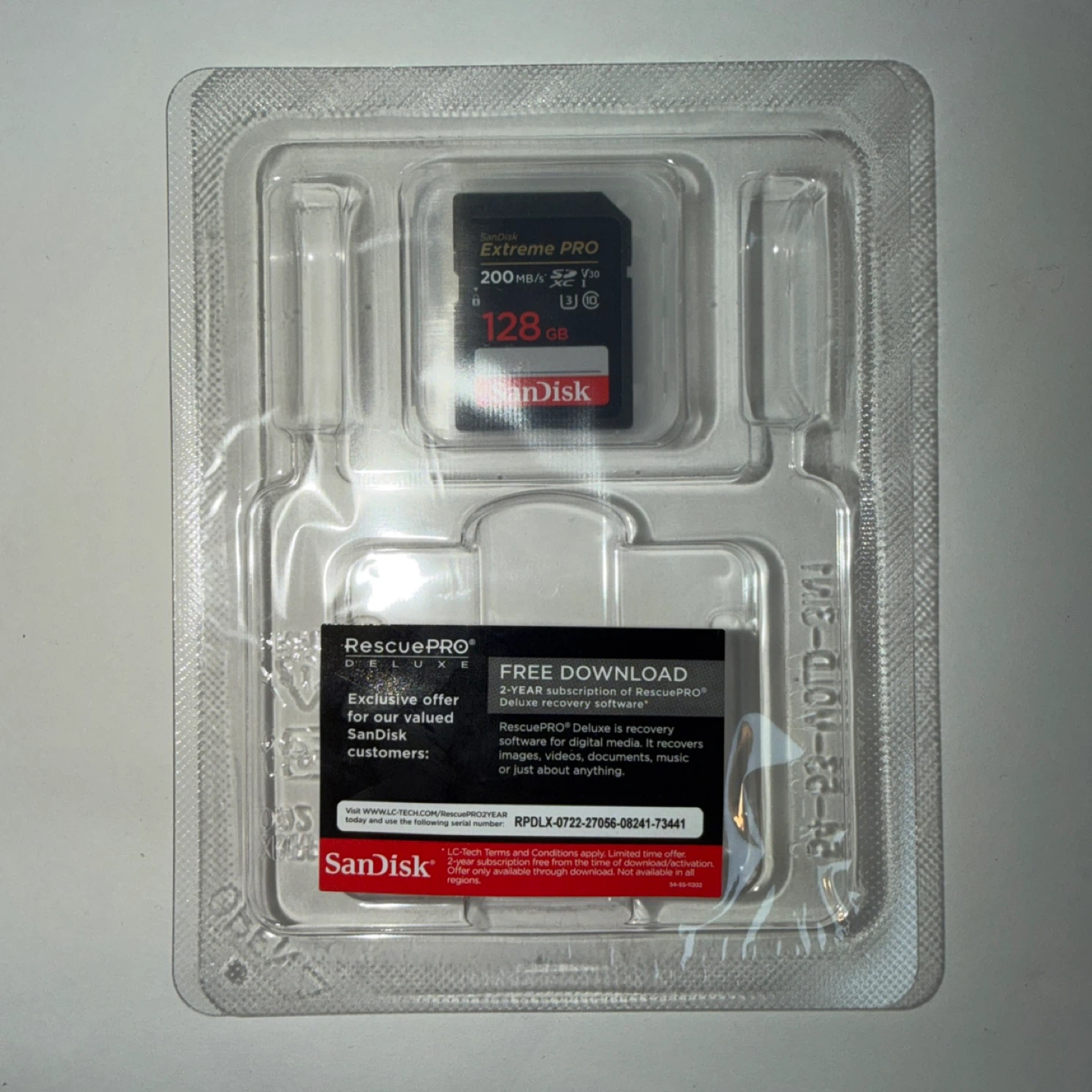 SanDisk Extreme PRO 128GB SDXC UHS-I Memory Card