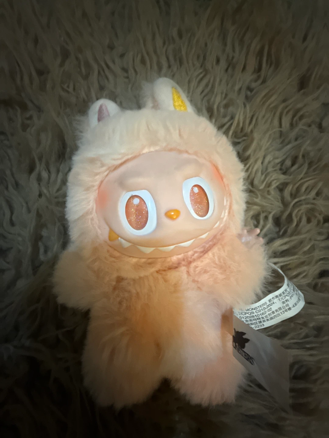 Labubu Plush Toy Pink