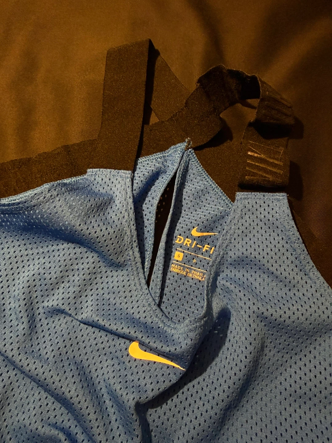 Nike Dri-Fit Blue Backless Tank Top - photo 3