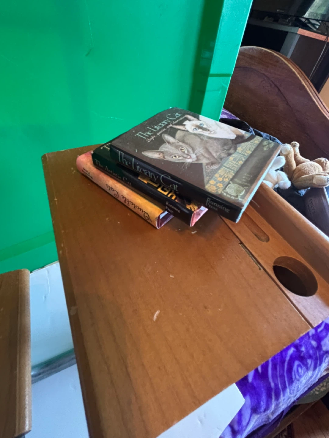 Vintage Doll Desk and Chair Set with Books - photo 4