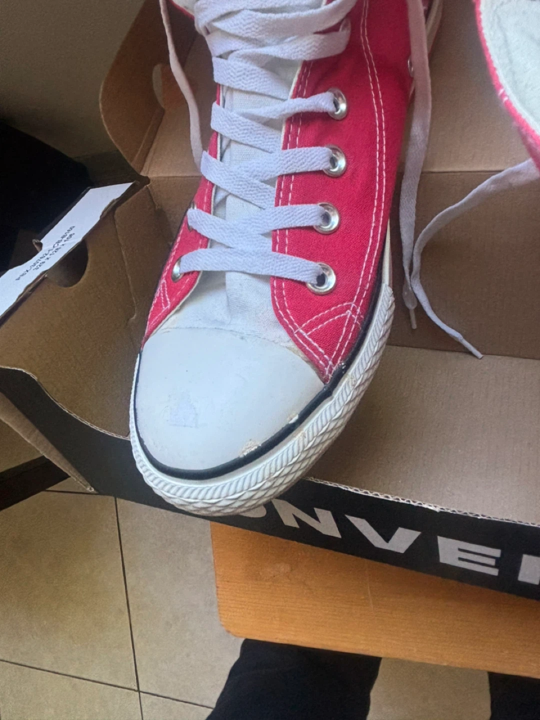 Converse All Star High Top Sneakers - Red - photo 2