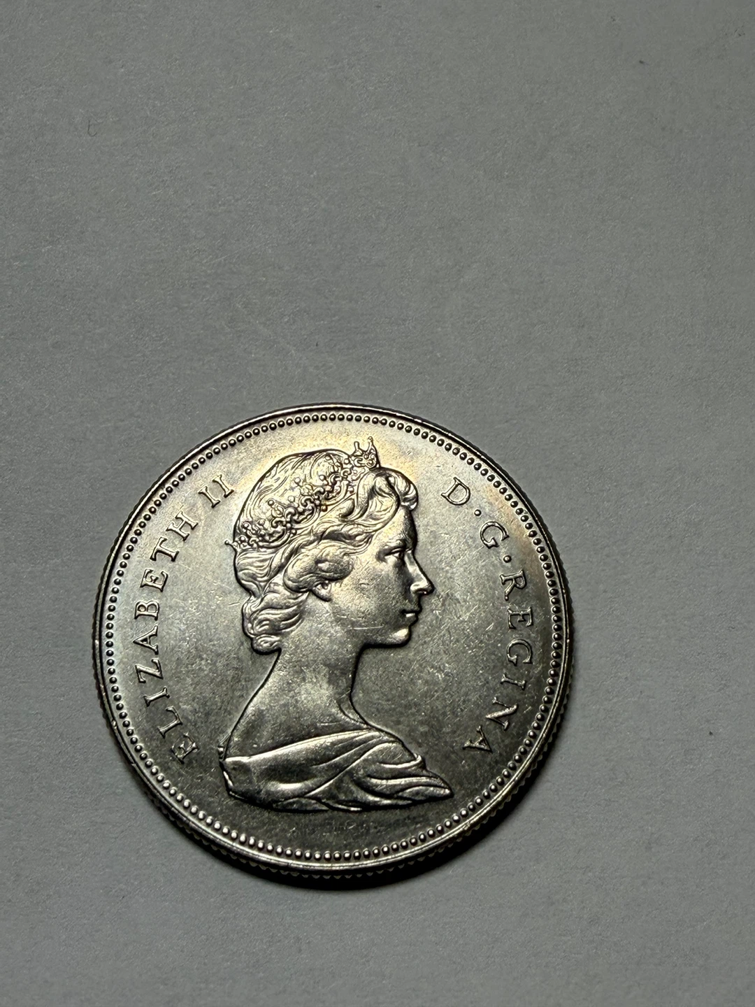 1969 Canada 50 Cents Coin - photo 2