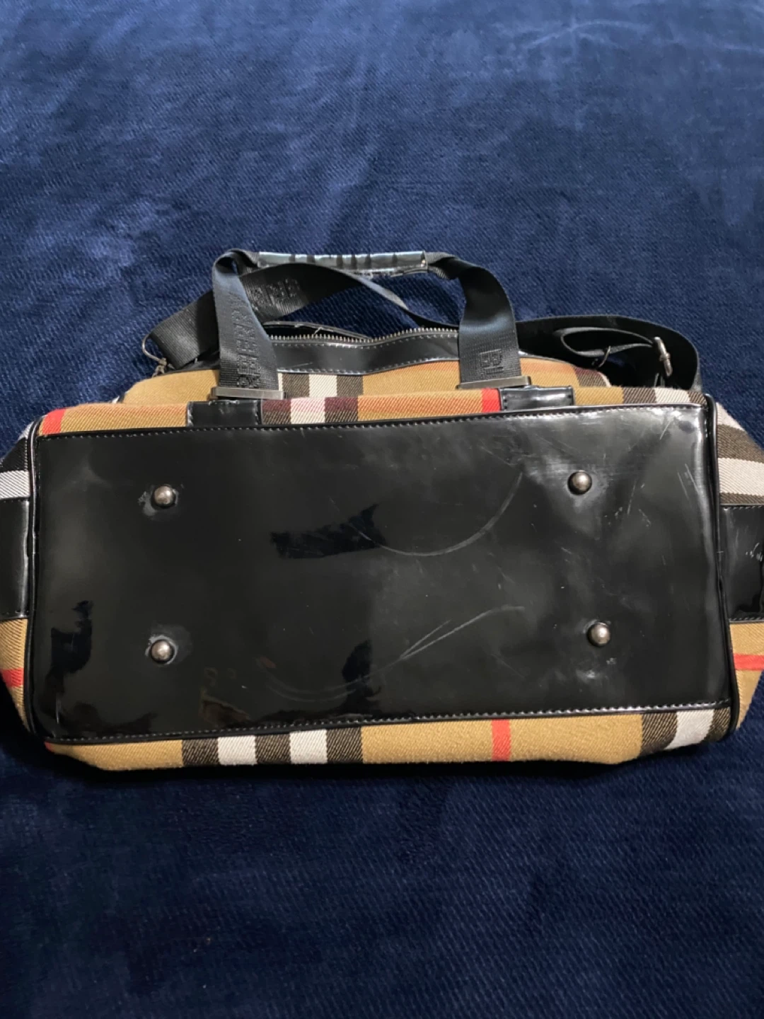 Burberry Canvas Handbag *** - photo 4