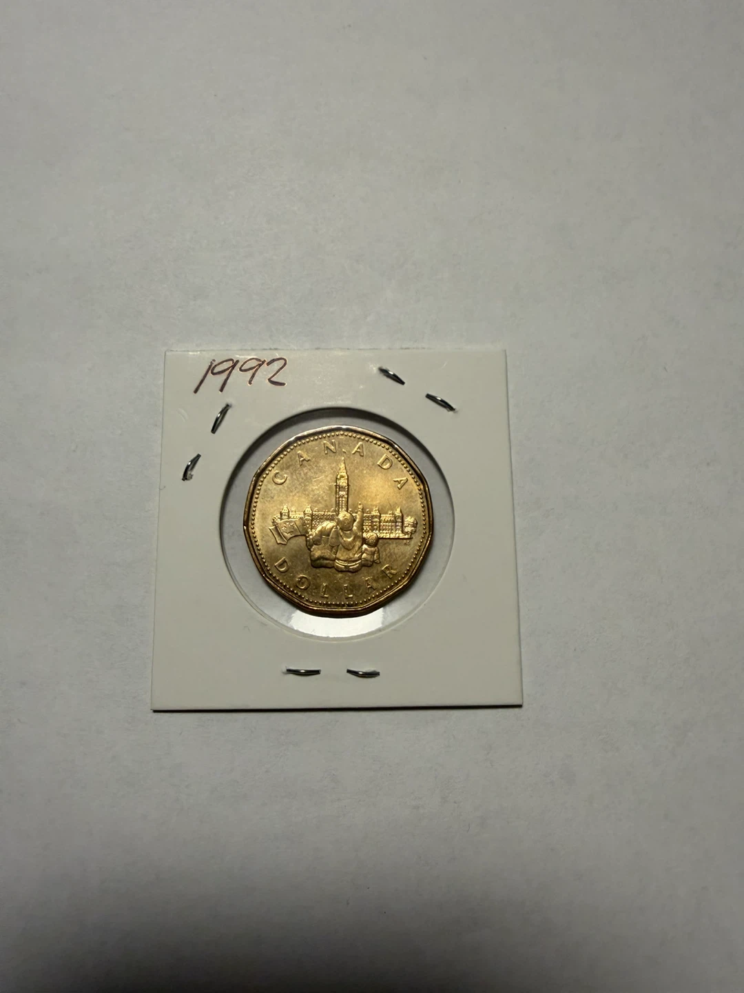 1992 Canada Dollar Coin - photo 2