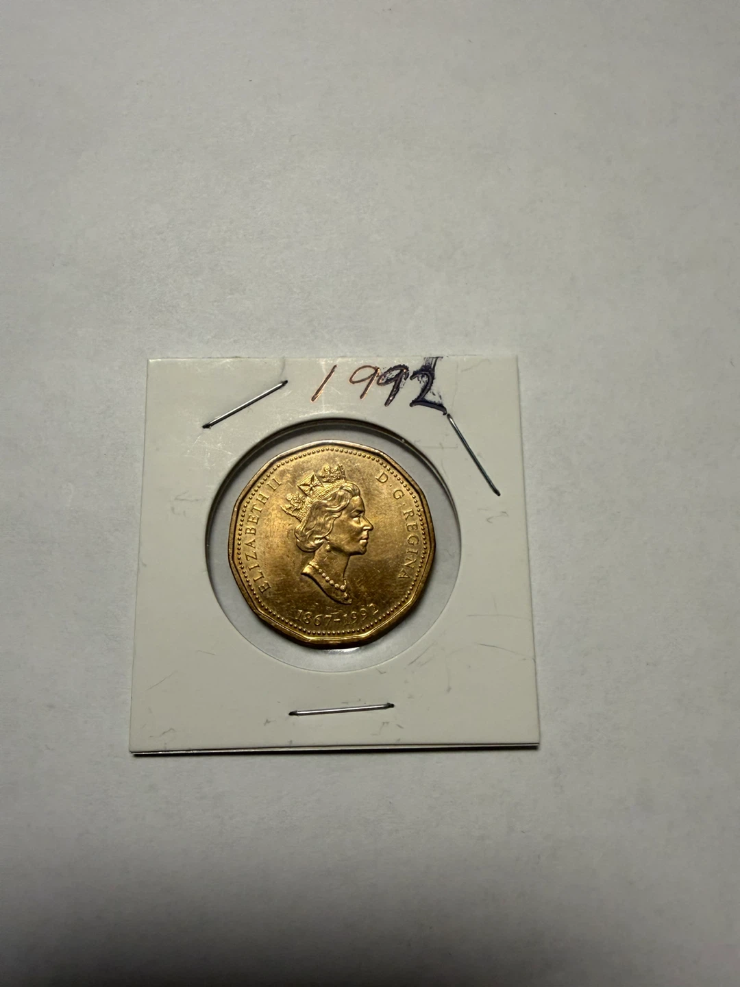 1992 Canada Dollar Coin