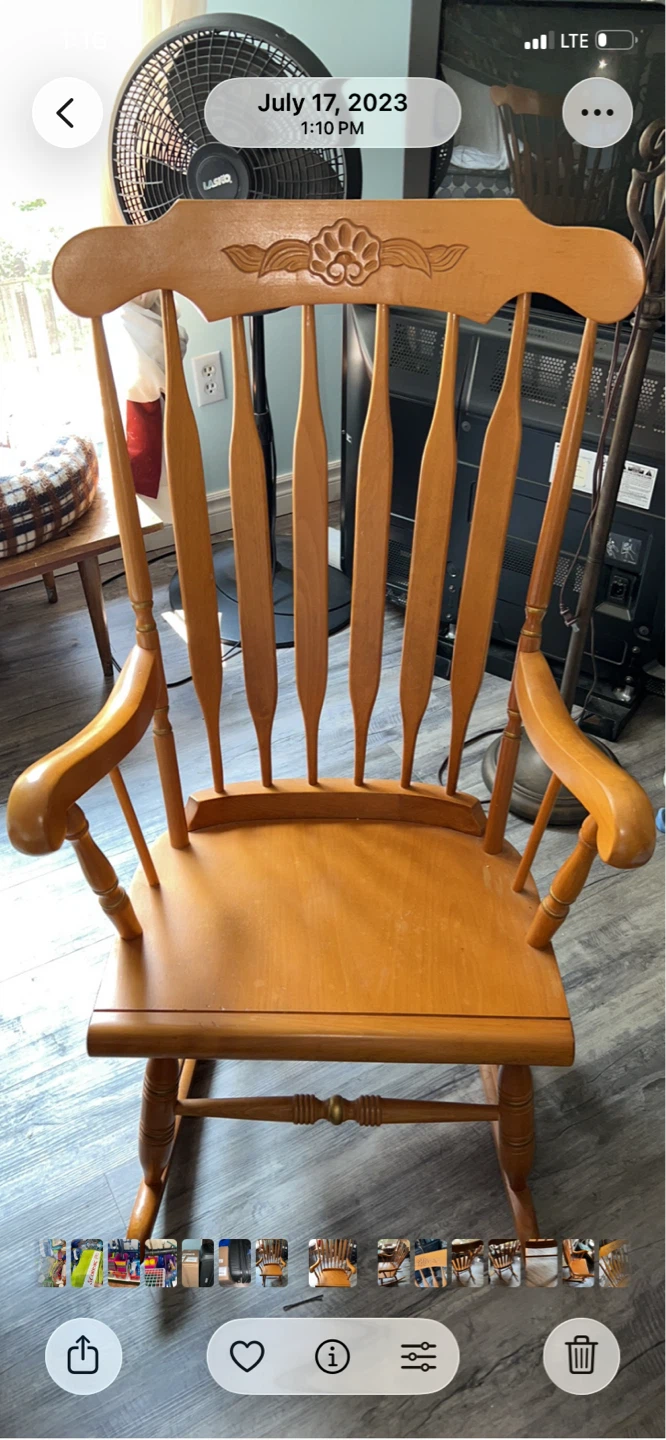 Wooden Rocking Chair