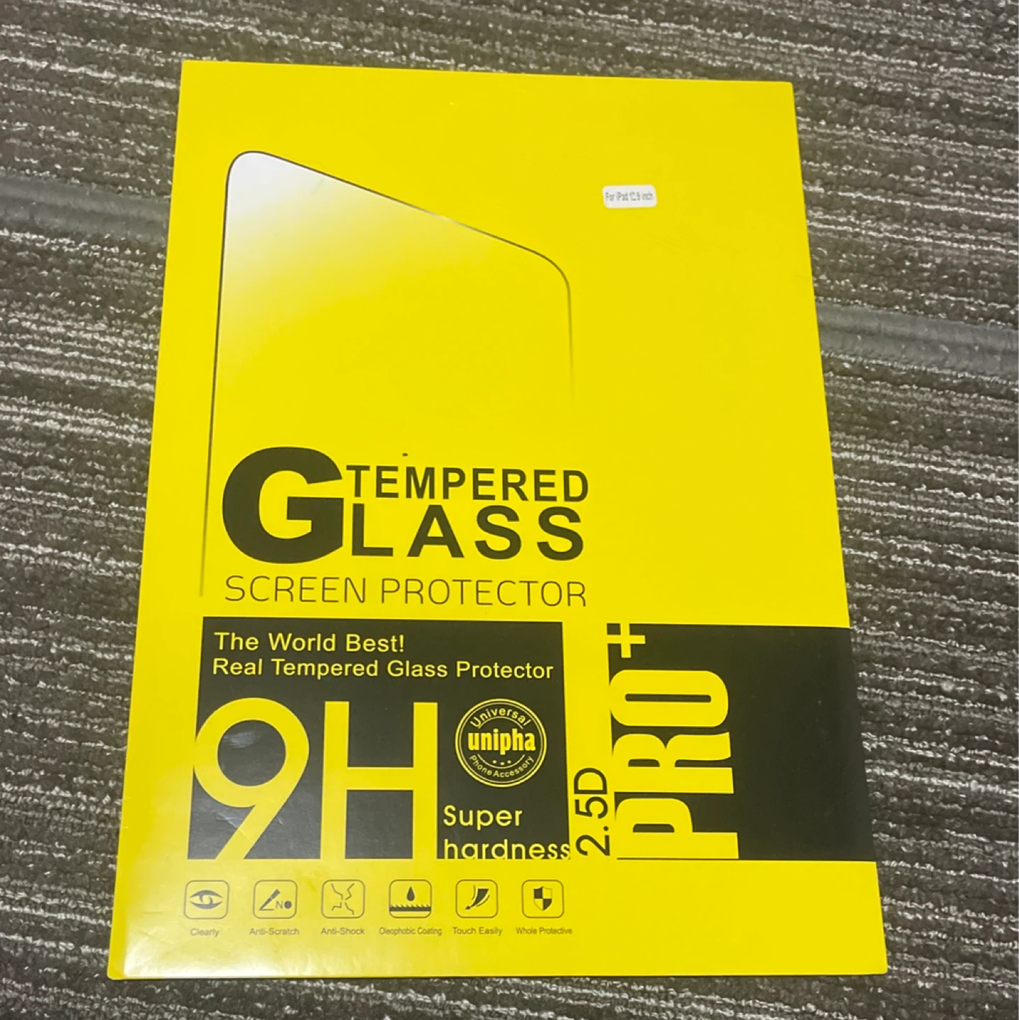 Tempered Glass Screen Protector 9H Pro+ 2.5D for iPad