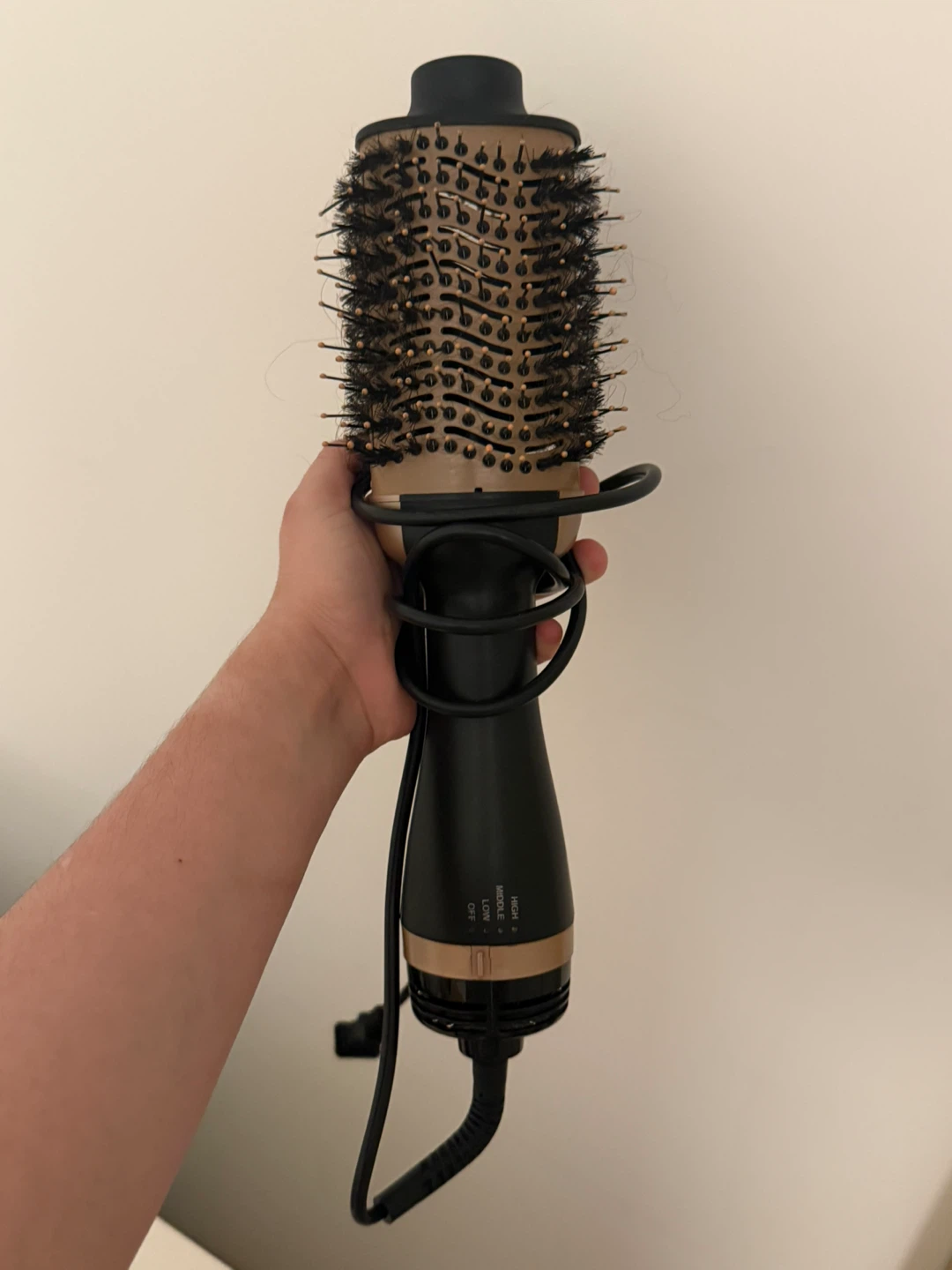 One-Step Hair Dryer and Volumizer Brush